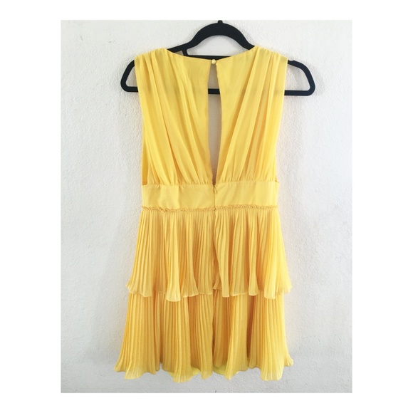 Lulus Yellow Ruffle Dress - Picture 3 of 3